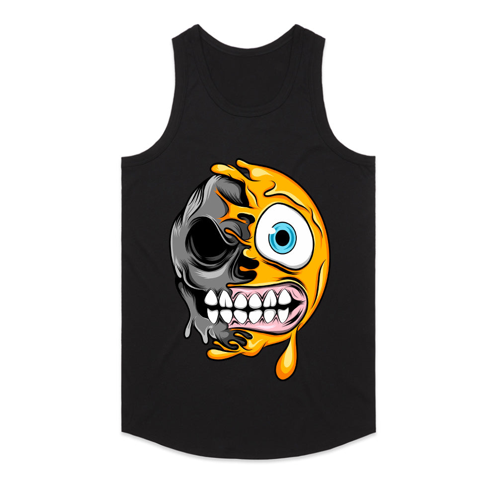 Meltdown Mood: Dual Chaos Face Tee