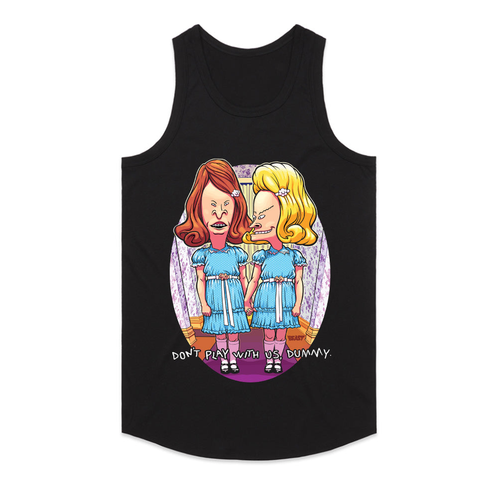 Don’t Play With Us Tee – Parody Horror Twins Edition