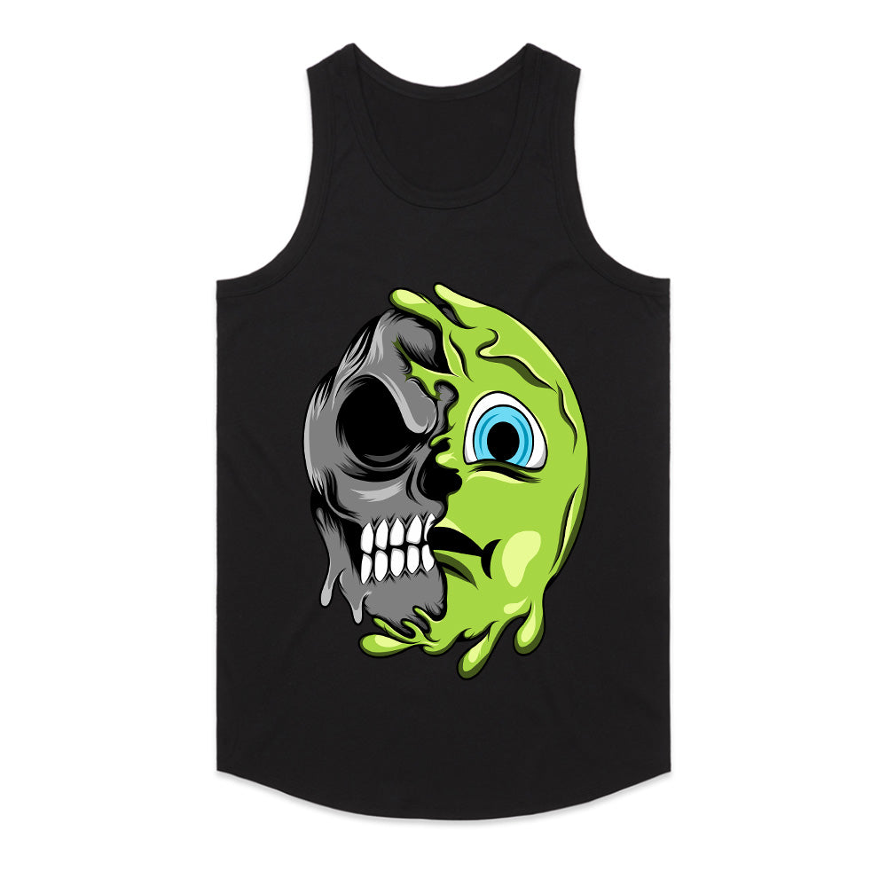 Half Alive, Half Melted: Toxic Split Face Tee