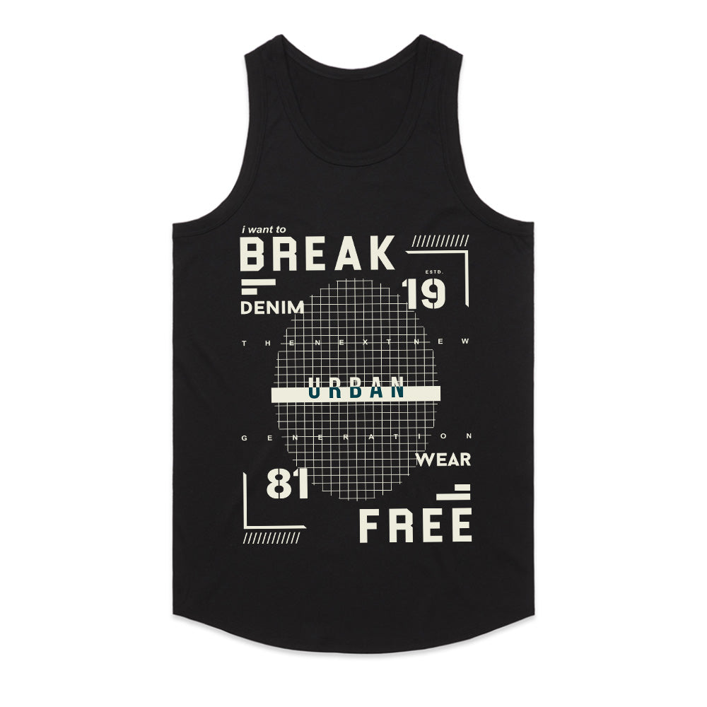Break Free Urban Grid Tee