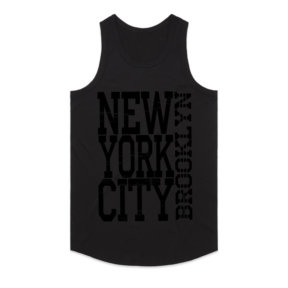 Brooklyn Shadow: NYC Monochrome Stealth Tee