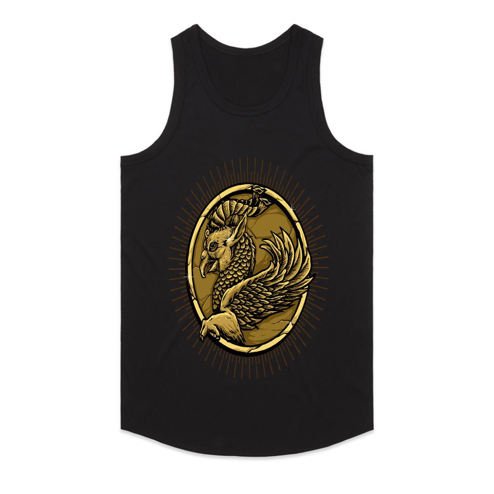 Golden Griffin - Mythical Beast Art Tee