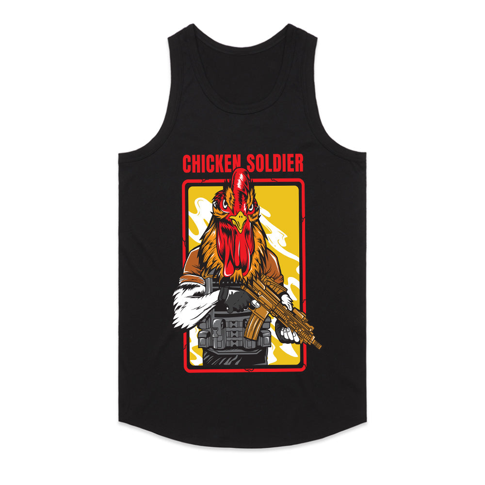 Chicken Soldier - Battle-Ready Warrior Tee