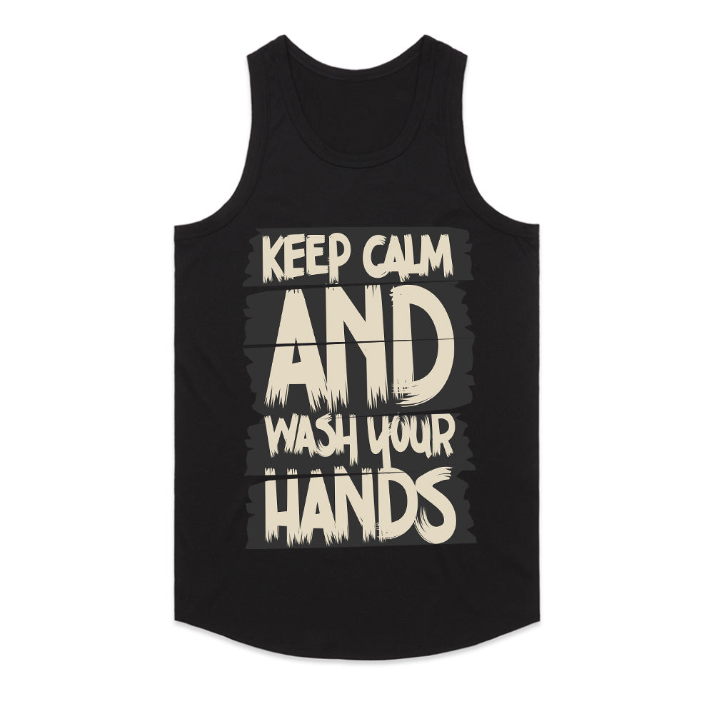 Keep Calm & Wash Your Hands Tee: Hygiene with Style