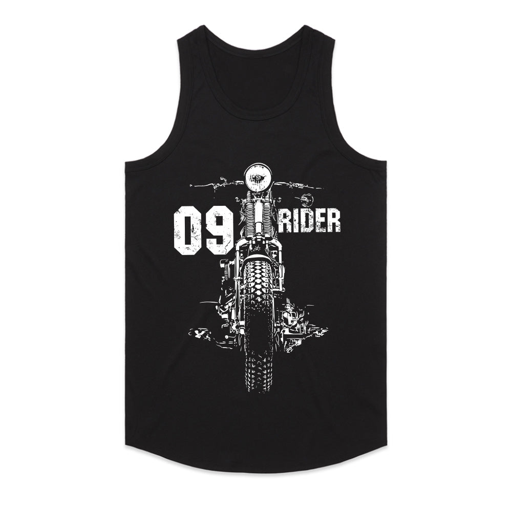 09 RIDER: Vintage Motorcycle Frontline Tee