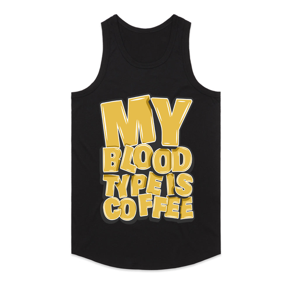 Coffee Type Tee – My Blood Type Is Coffee Statement Shirt
