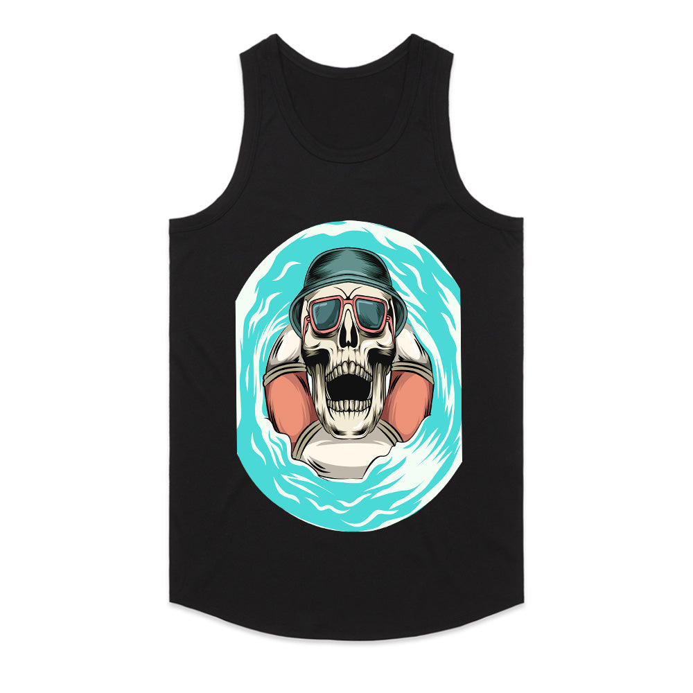 Wave Rider Skull Tee