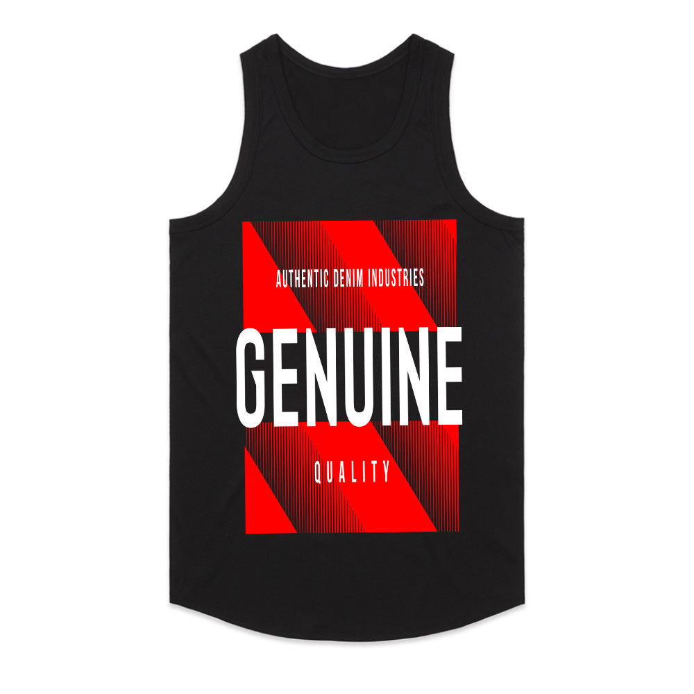 Genuine Quality: Authentic Denim Industries Tee