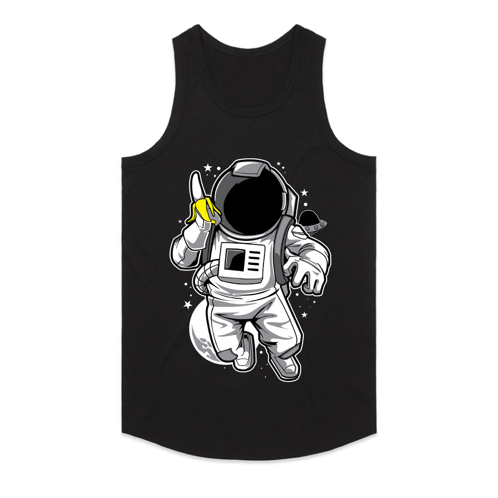 Cosmic Peel: Banana Astronaut Tee