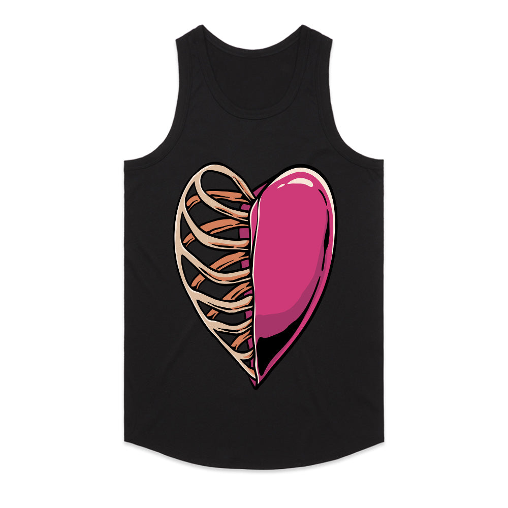 Half Exposed – Ribcage Heart Tee