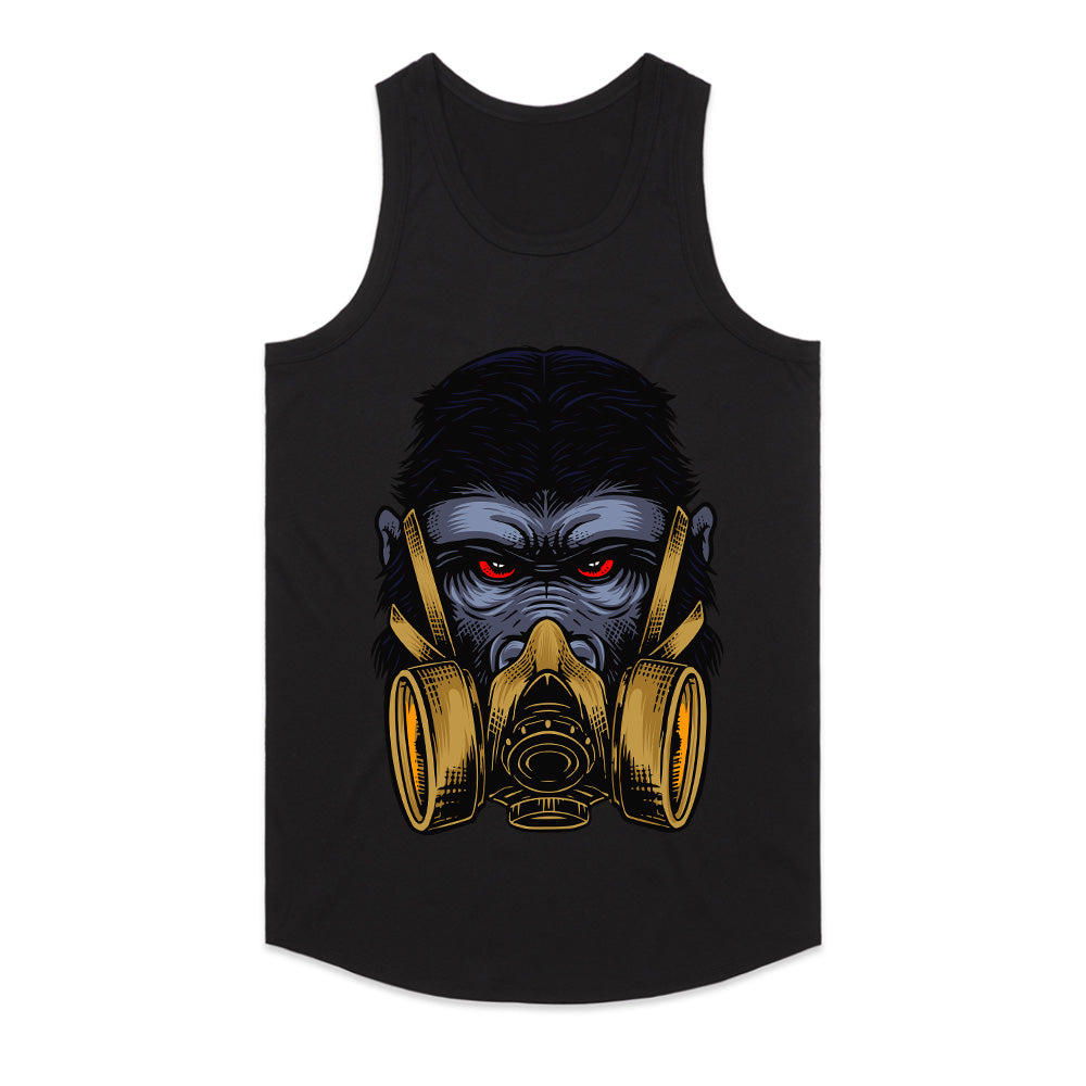 Primal Hazard – Gas Mask Gorilla Tee