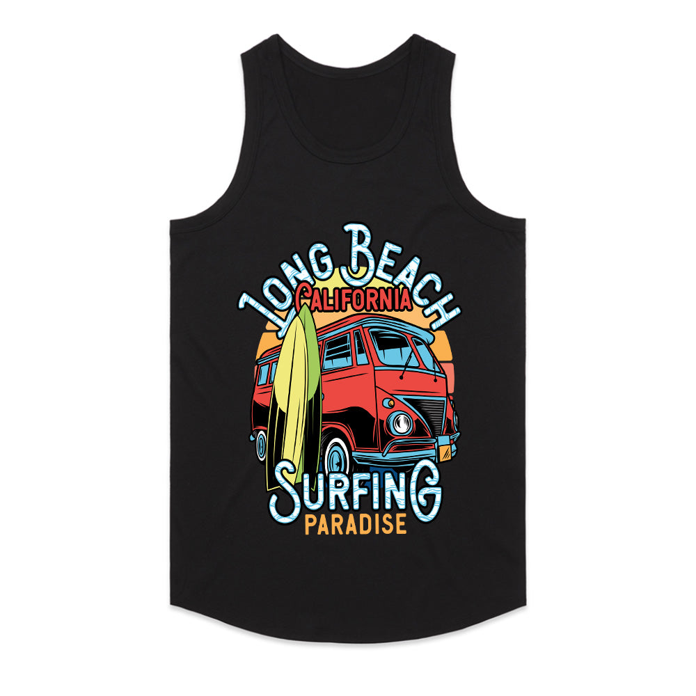 Surf Van Escape – Long Beach Paradise Tee