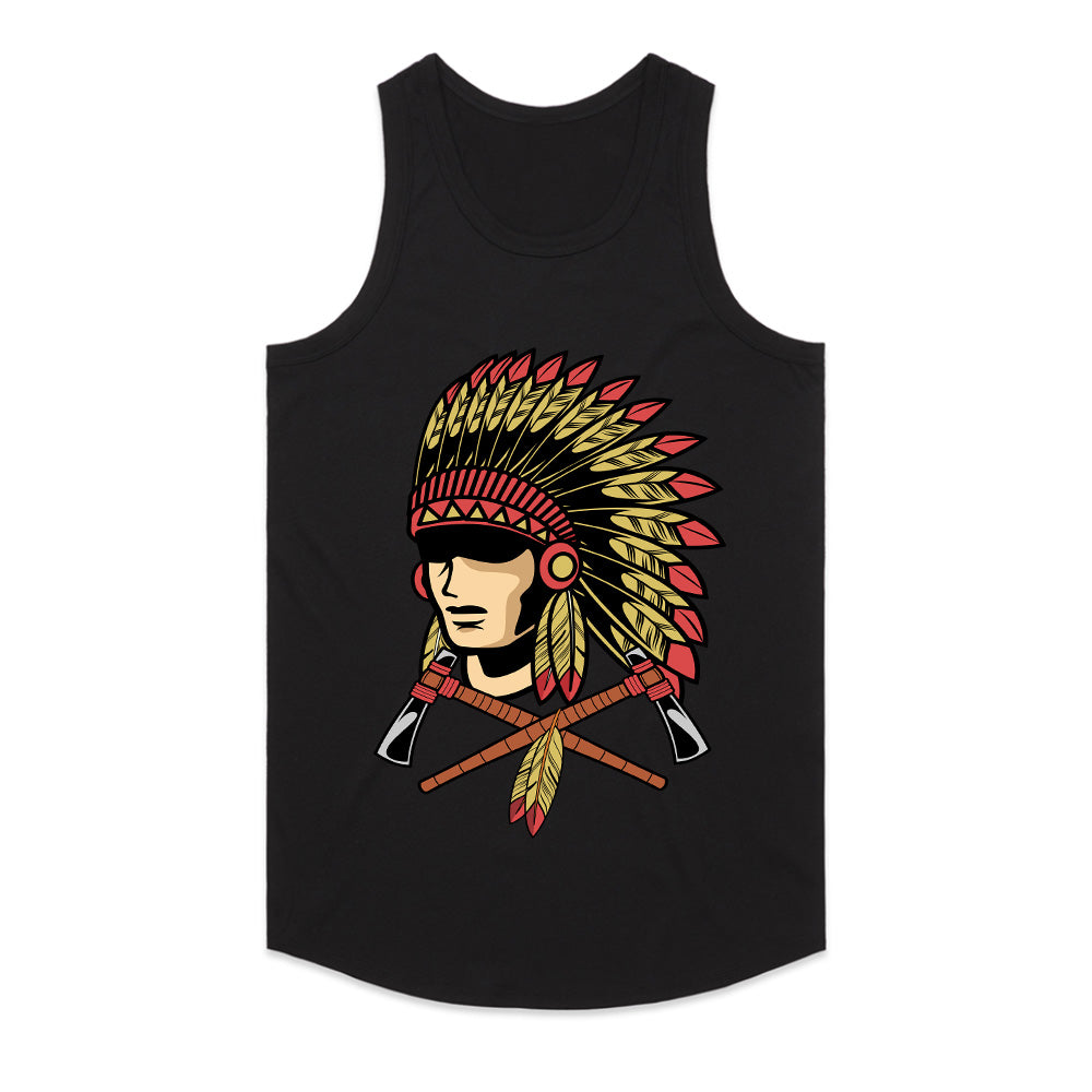 Heritage Valor – Tribal Warrior Crest Tee