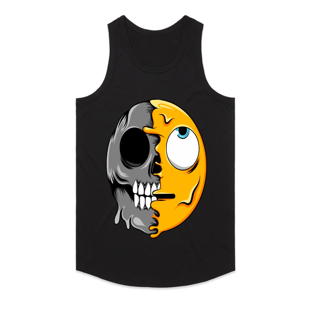Split State – Skull & Emoji Chaos Tee