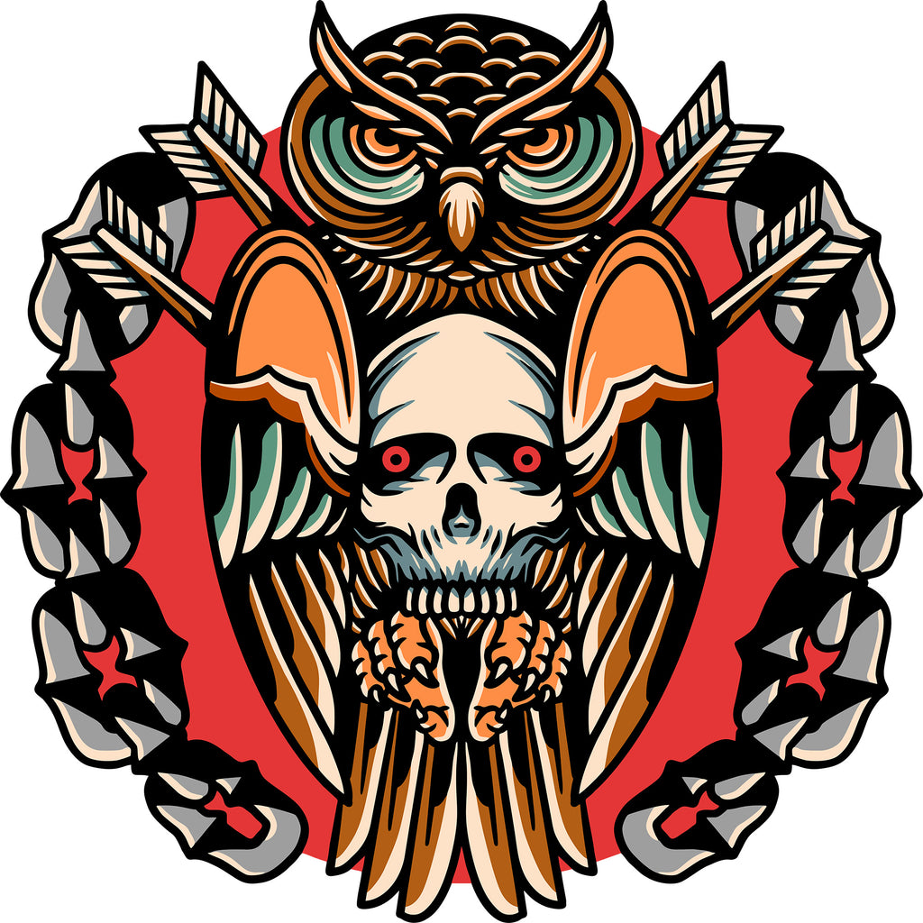 Nocturnal Omen: Eyes of the Underworld Tee