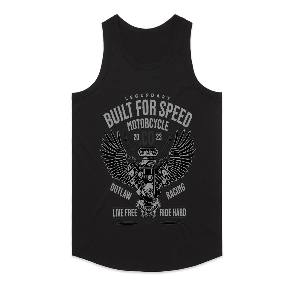 Built for Speed – Legendary Outlaw Racing T-Shirt