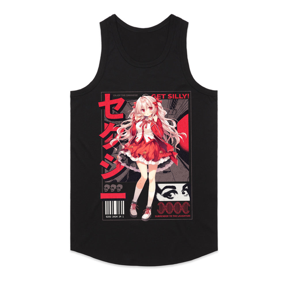 Anime Zany Girl: Get Silly Streetwear Tee