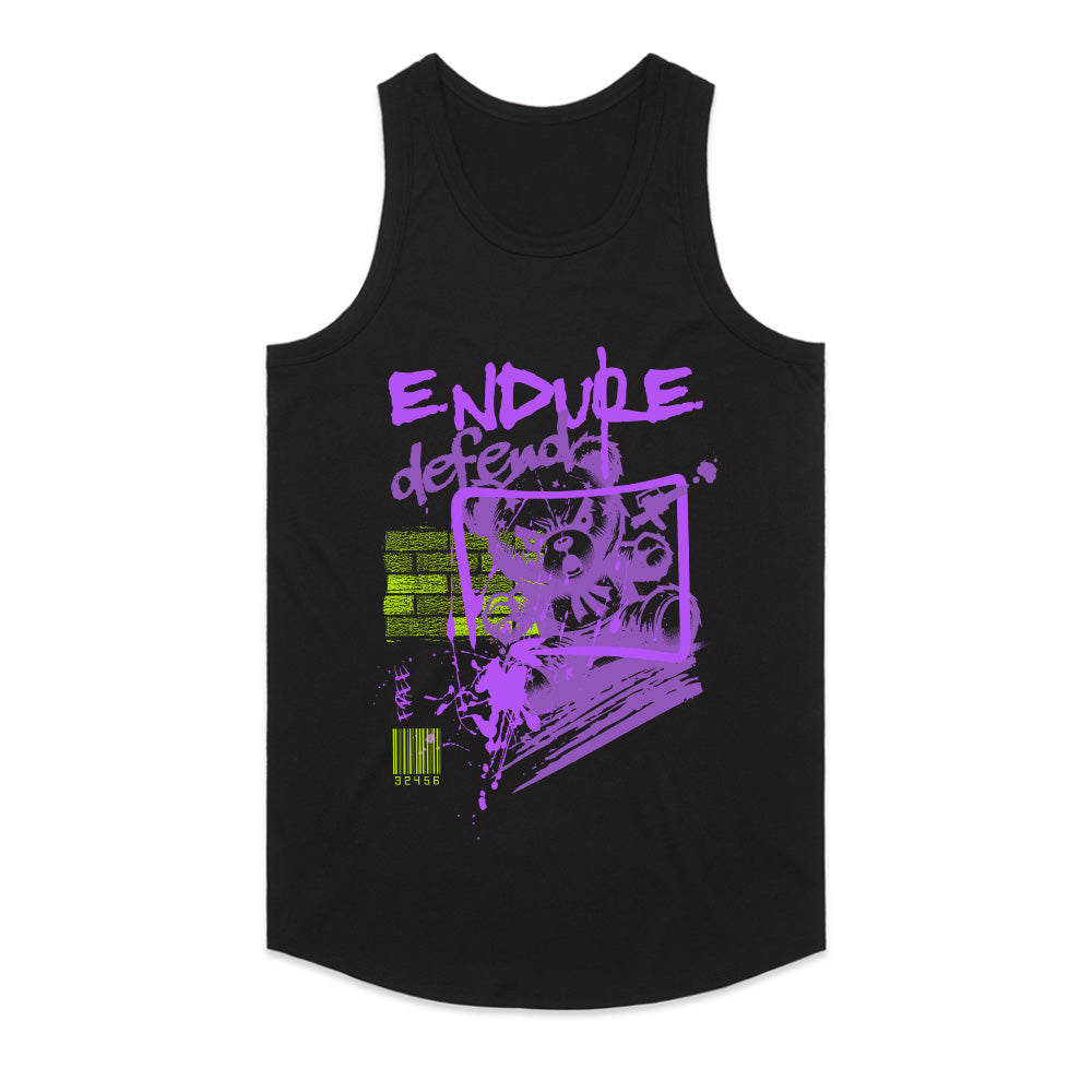 Endure & Defend: Urban Graffiti Statement Jumper