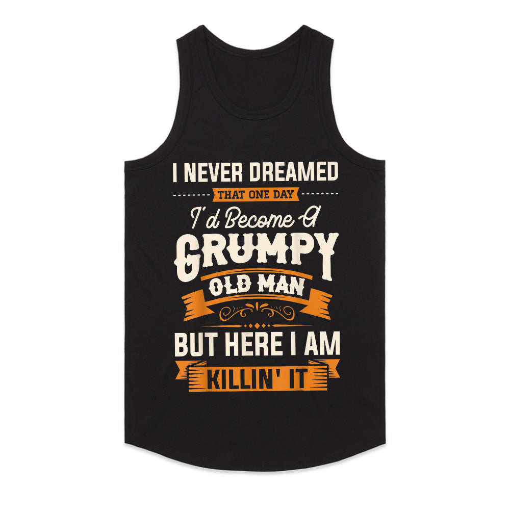 Grumpy Old Man – Funny Attitude T-Shirt for Men
