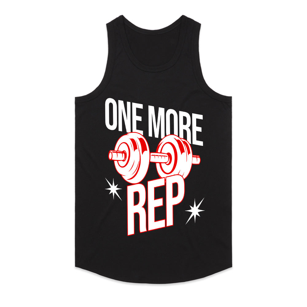 "One More Rep" Motivational Gym T-Shirt – Push Beyond Limits