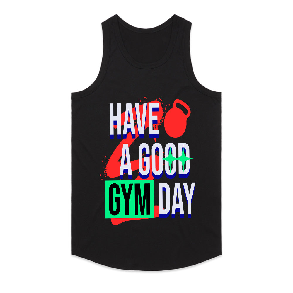 "Have a Good Gym Day" Motivational Fitness T-Shirt – Bold & Energetic