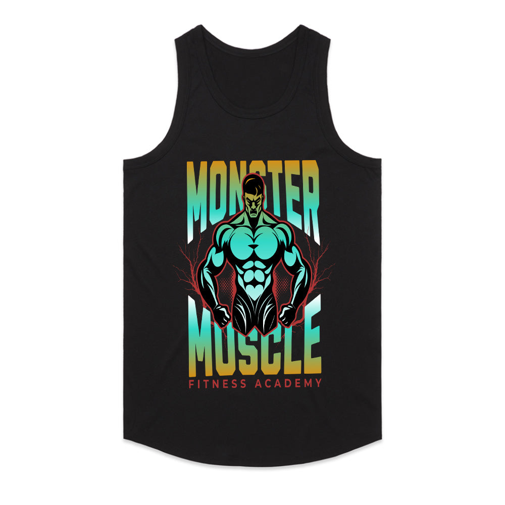 "Monster Muscle" Fitness Academy T-Shirt – Unleash Your Strength