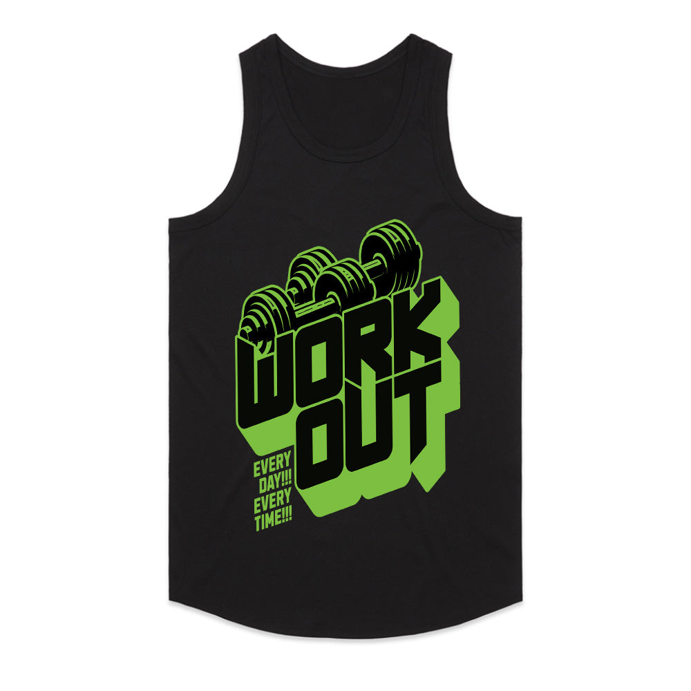 Workout Motivation Gym T-Shirt – Train Hard Every Day!