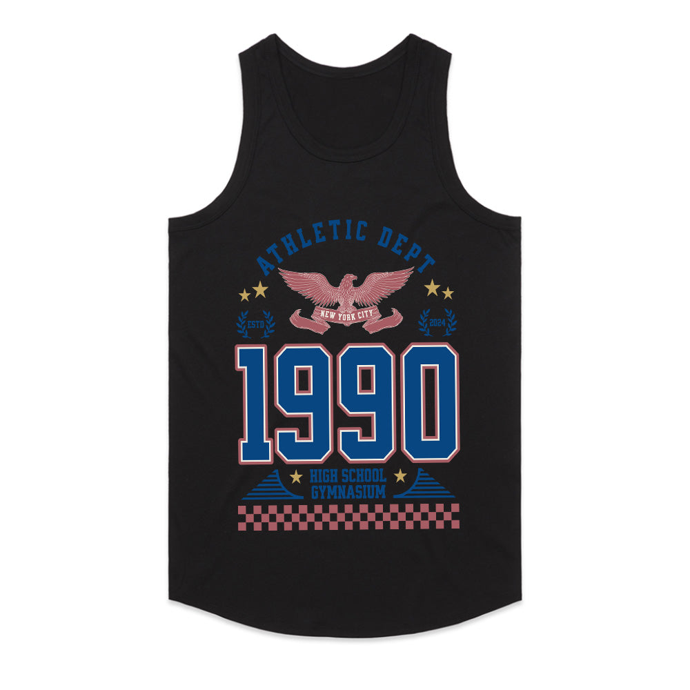 Vintage 1990 Athletic Dept. Gymnasium T-Shirt – Retro Sportswear Style