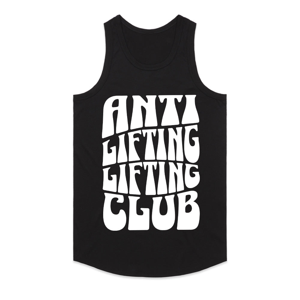 Anti-Lifting Lifting Club – Funny Gym T-Shirt | Retro Fitness Humor Tee
