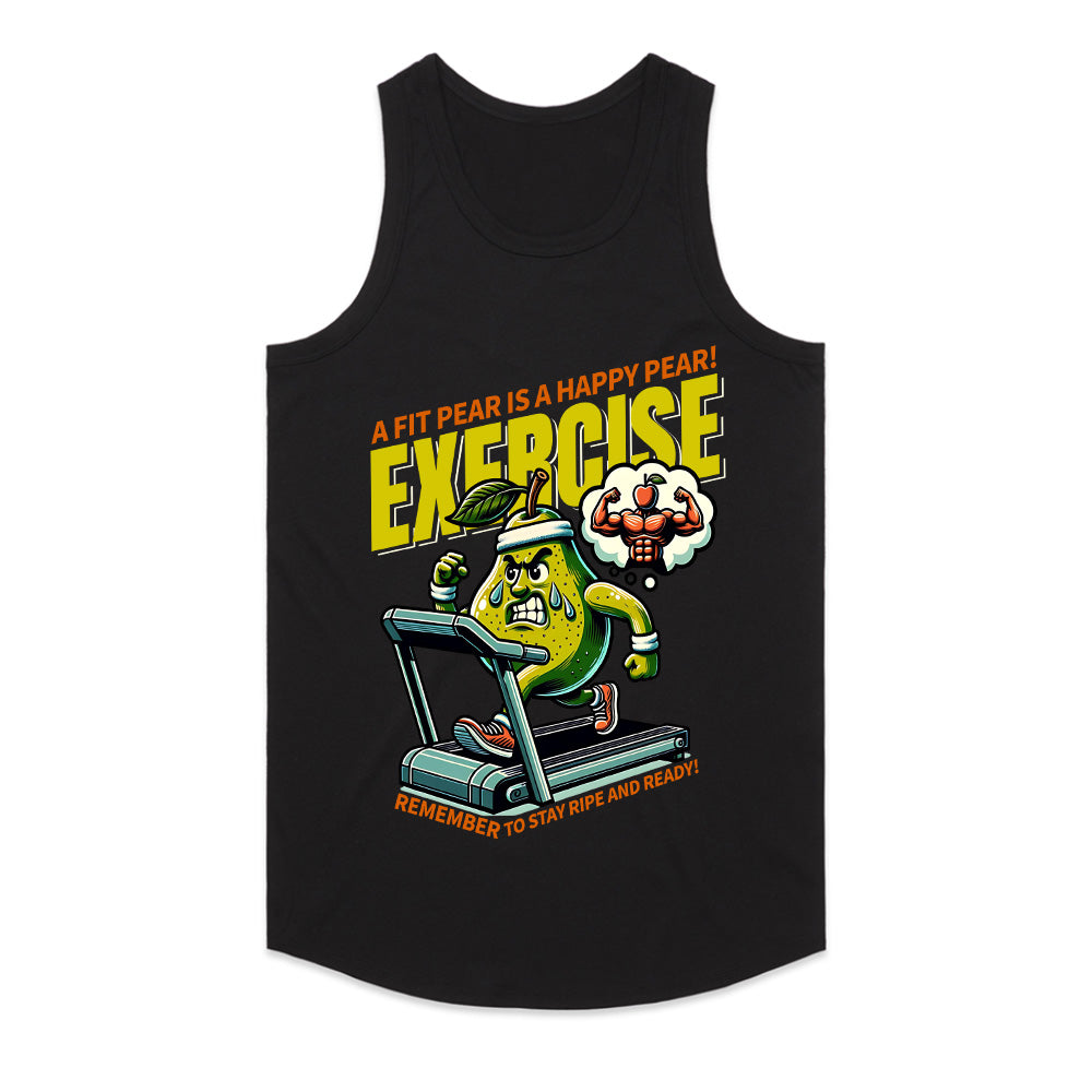A Fit Pear is a Happy Pear – Funny Workout T-Shirt | Motivational Exercise Tee