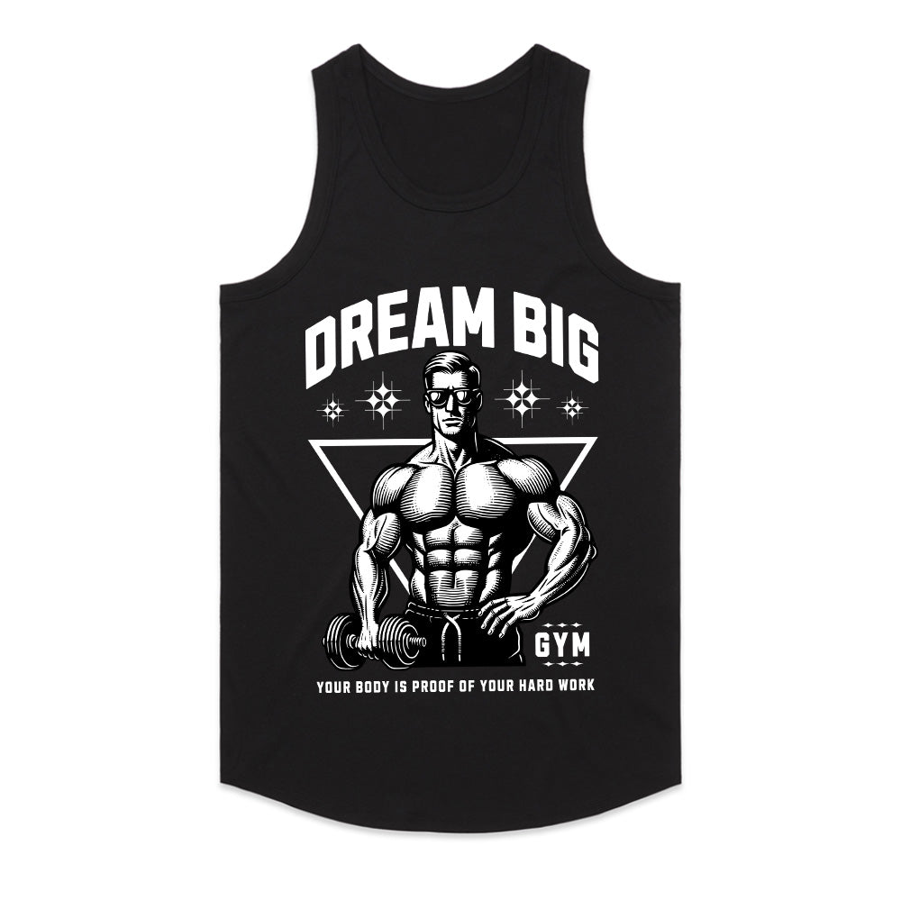 "Dream Big Gym T-Shirt" – Hard Work Pays Off