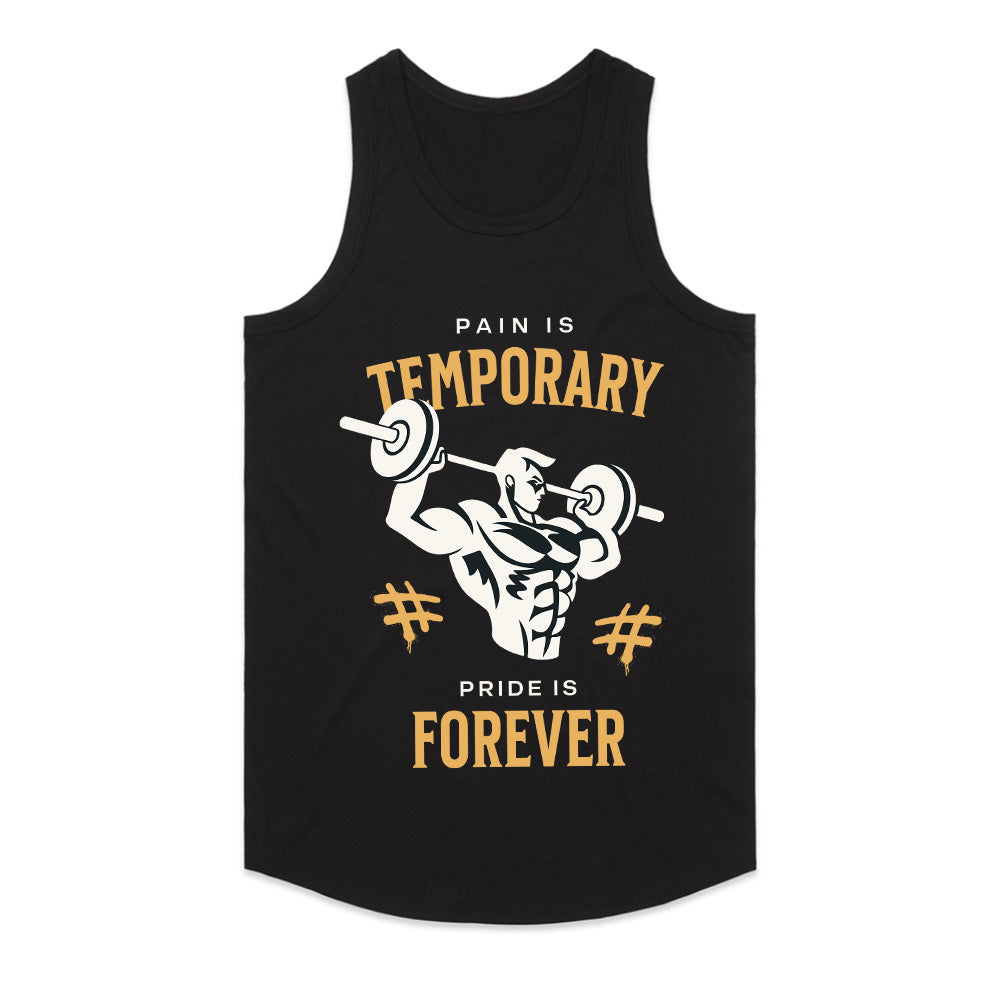 Pain is Temporary, Pride is Forever – Motivational Gym T-Shirt