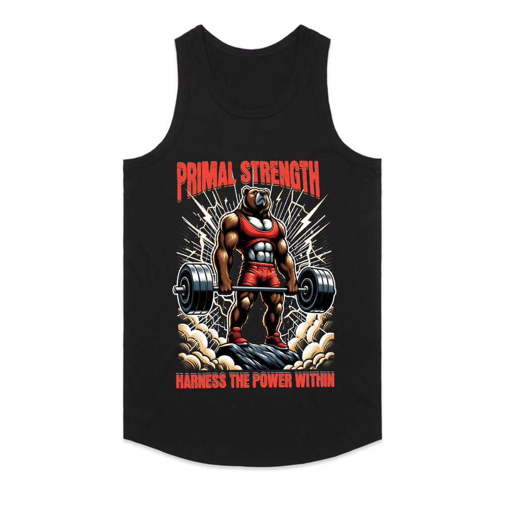 "Primal Strength" Gym T-Shirt – Harness the Power Within