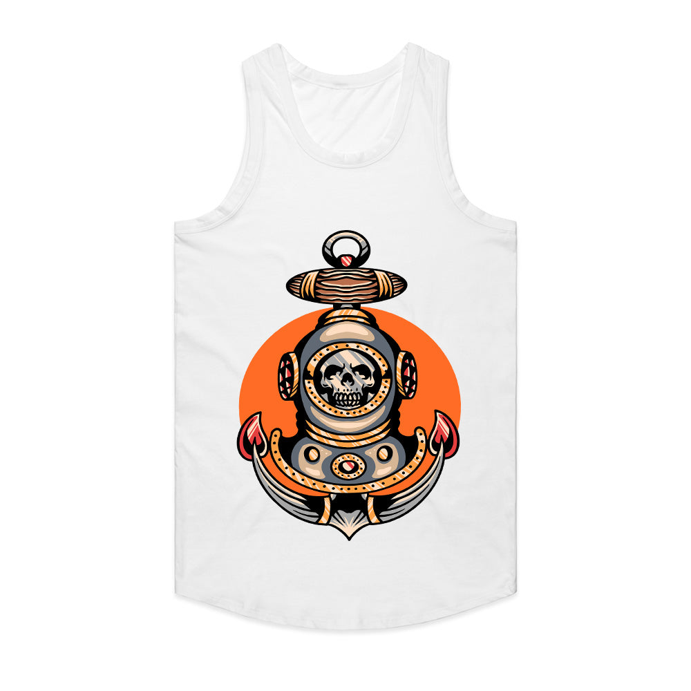 Abyssal Skull Diver – Nautical Depths Tee