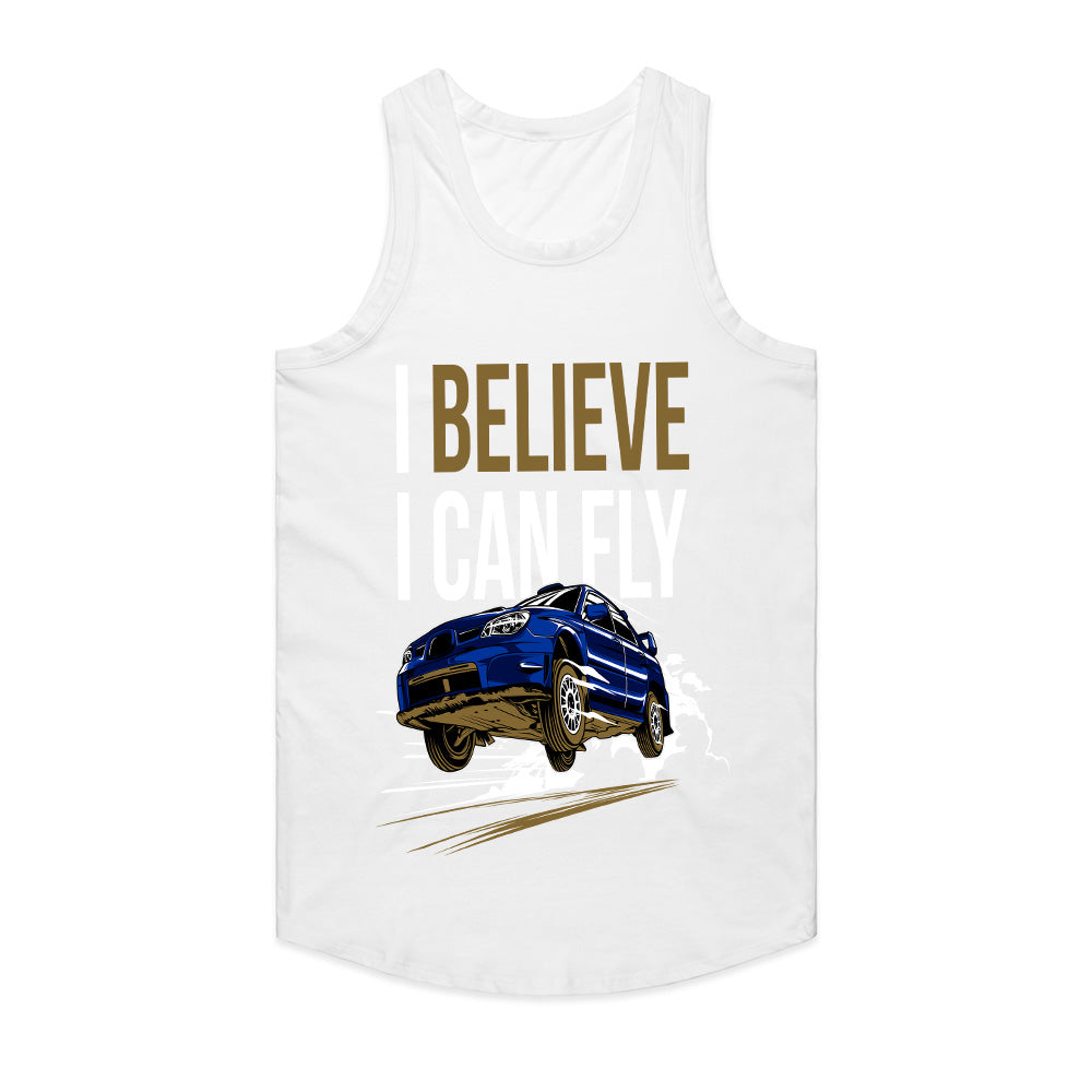 I Believe I Can Fly Rally T-Shirt — Subaru Jump Edition