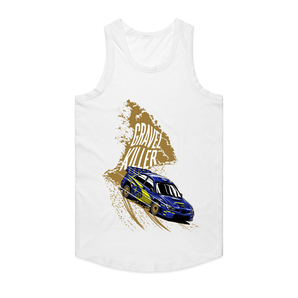 Gravel Killer Rally T-Shirt — Subaru Drift Edition