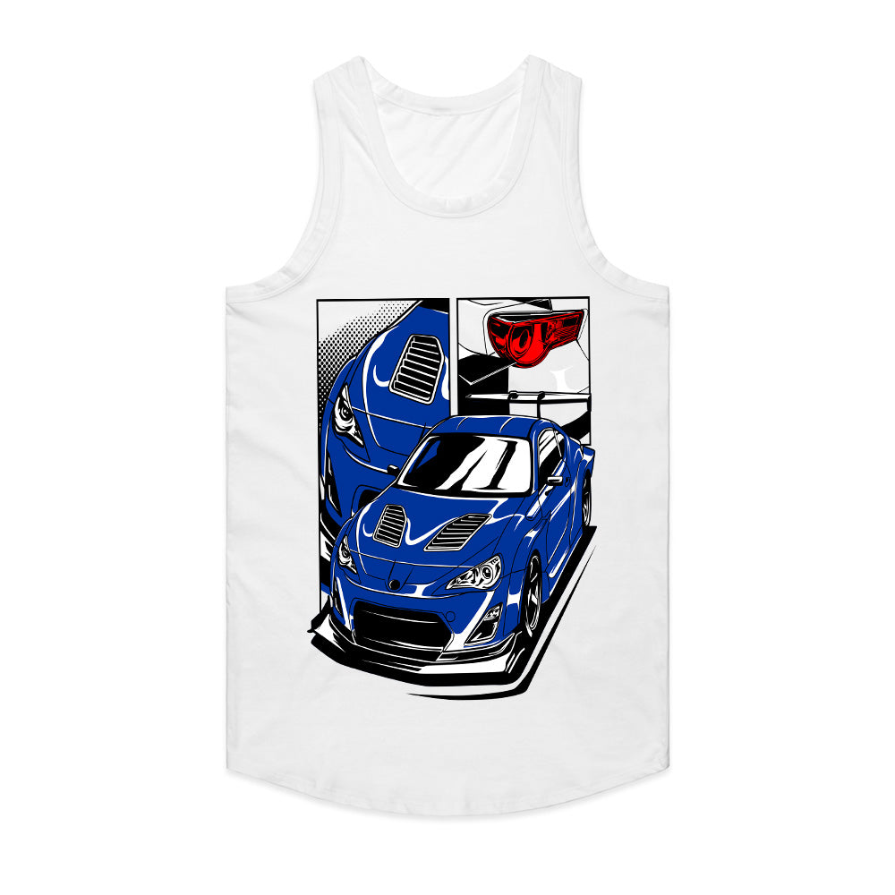 BRZ / 86 Street King T-Shirt — Blue Beast Edition