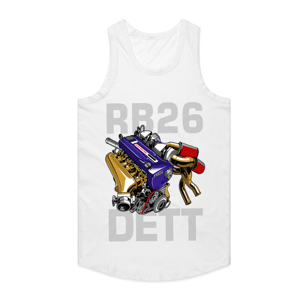 RB26DETT Powerhouse — JDM Skyline Engine Legend T-Shirt