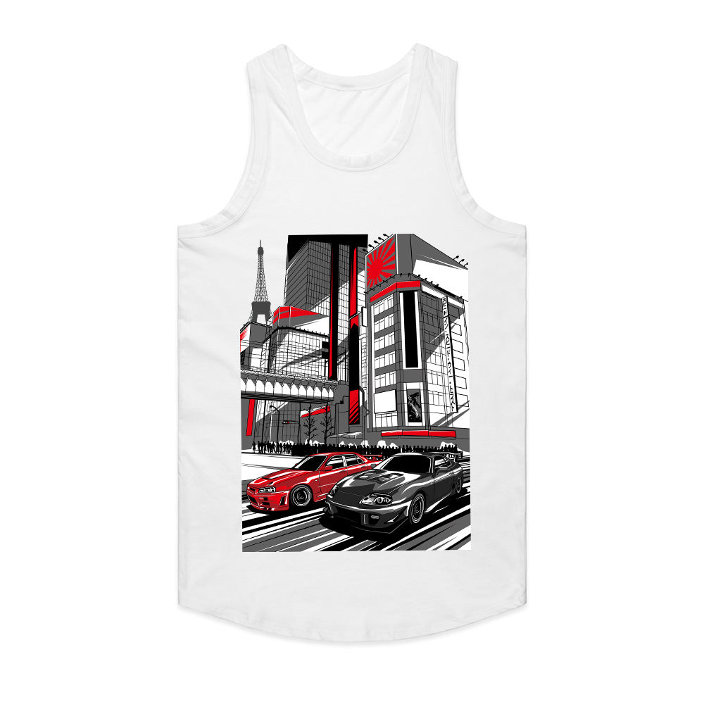 Tokyo Street Legends — JDM Skyline & Supra City Run T-Shirt