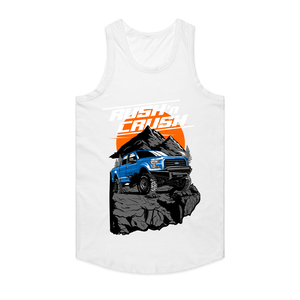Rush ‘n Crush — Off-Road Mountain Beast Truck T-Shirt