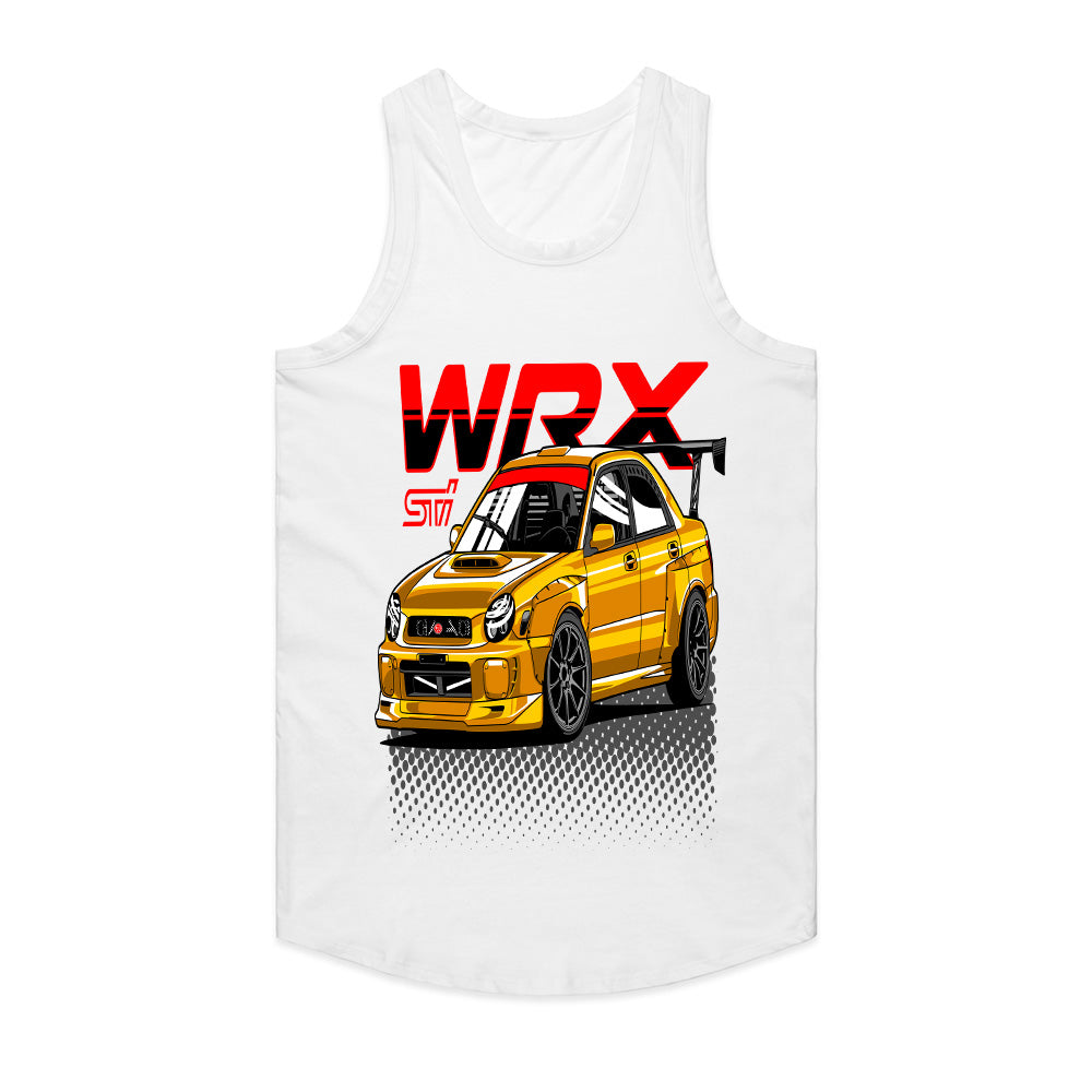 WRX STI Golden Beast – JDM Rally King T-Shirt