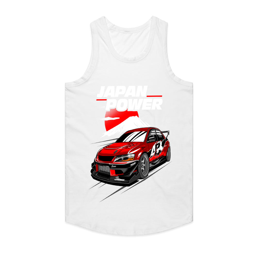 Japan Power Evo – Red Mitsubishi JDM Drift T-Shirt