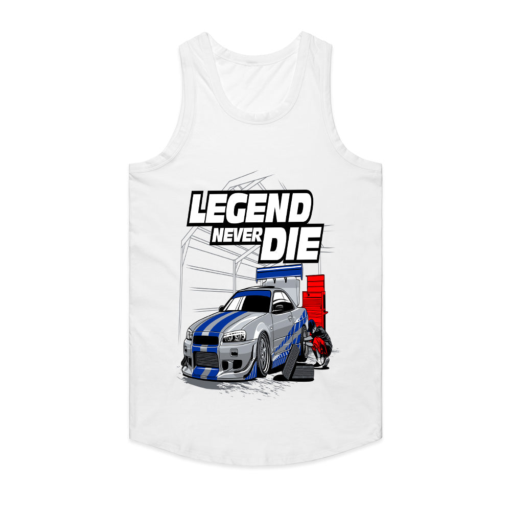Legend Never Die – Skyline Tribute JDM T-Shirt