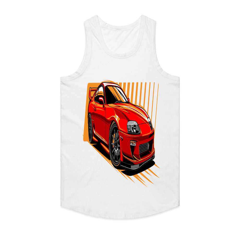 Red Supra Turbo Legend JDM Street Racer T-Shirt