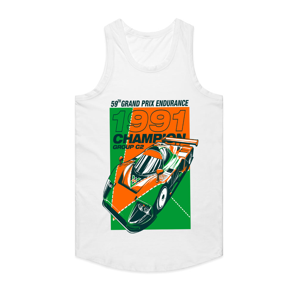 1991 Endurance Champion Le Mans Retro Racing T-Shirt