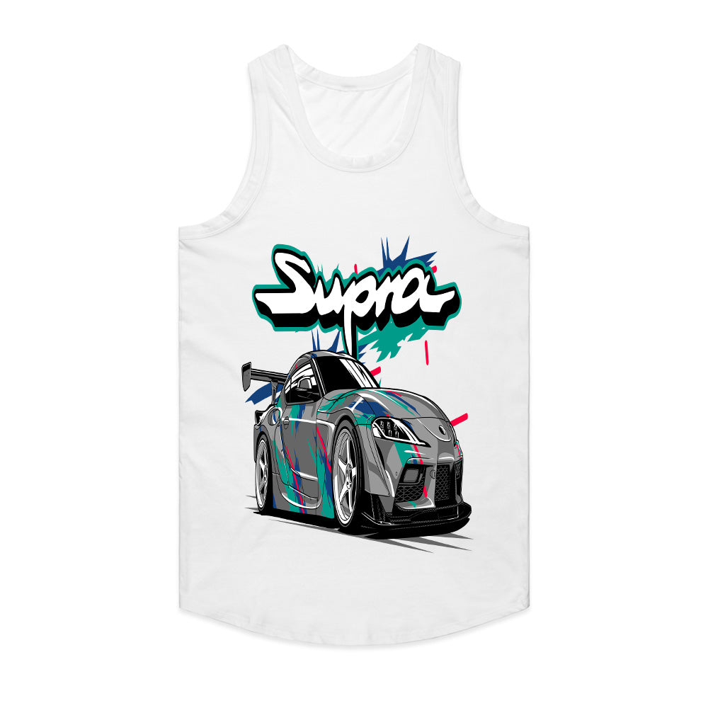 Toyota Supra A90 Neon Drift T-Shirt – JDM Legend Street Style Tee
