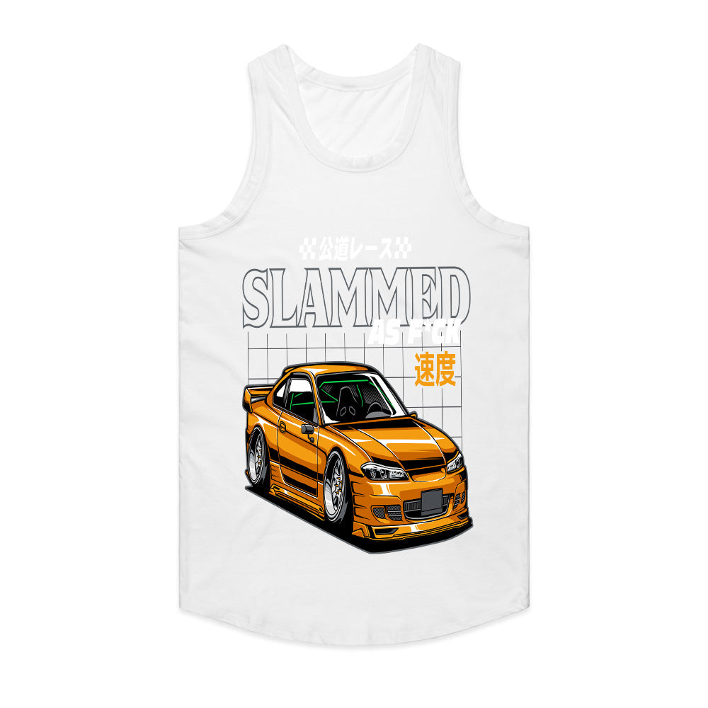 Slammed AF S15 T-Shirt – JDM Street Racer Stance Edition Tee
