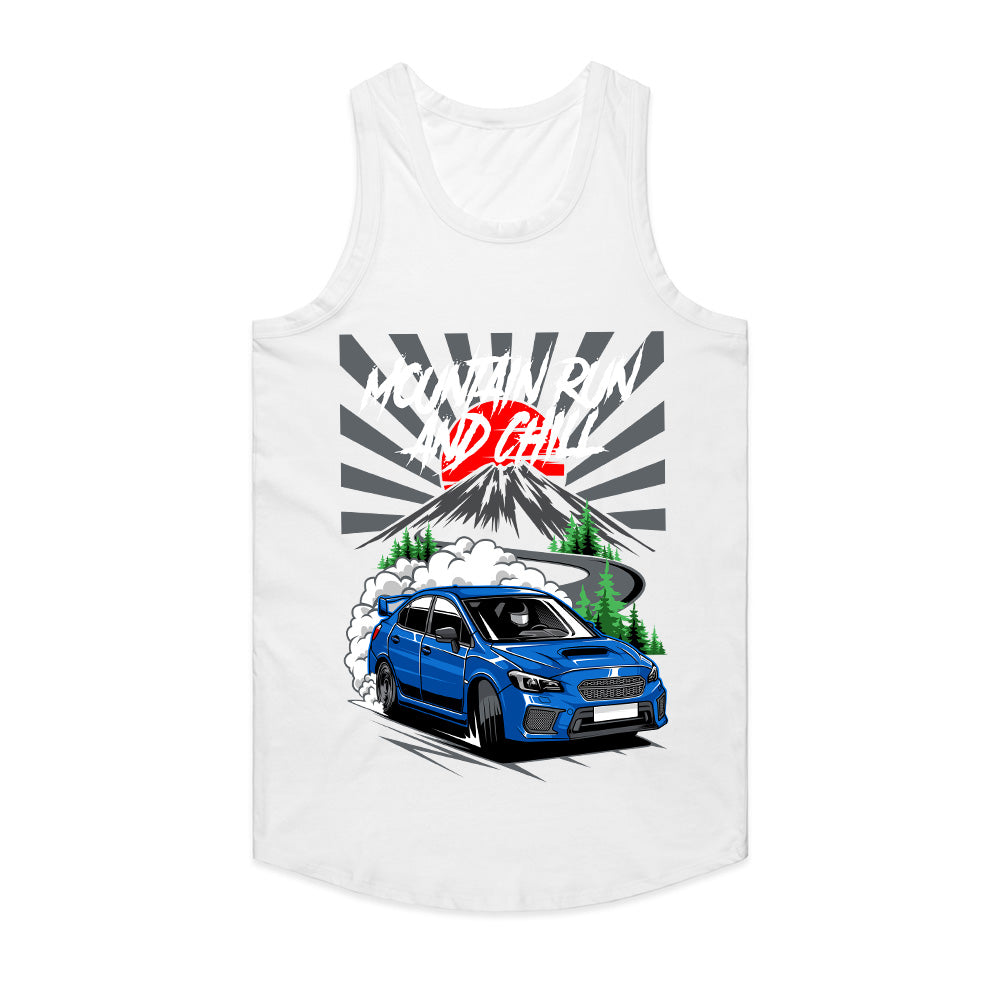 Mountain Run and Chill T-Shirt – Subaru WRX JDM Touge Drift Tee