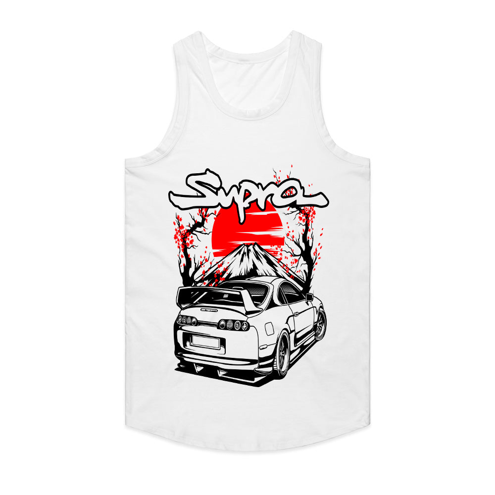 Supra Mt. Fuji Sunset T-Shirt – JDM Turbo Legend Tee