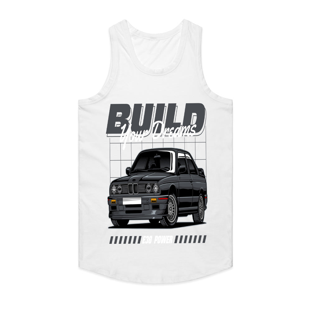 BMW E30 Build Your Dreams T-Shirt – Euro Classic Power Tee
